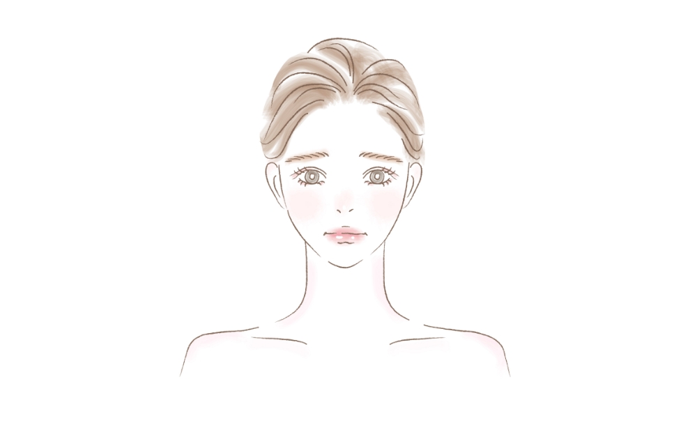 顔のサイズ・歪み